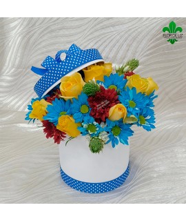 CAJA DECORADA ABRAZO DE PASIONES